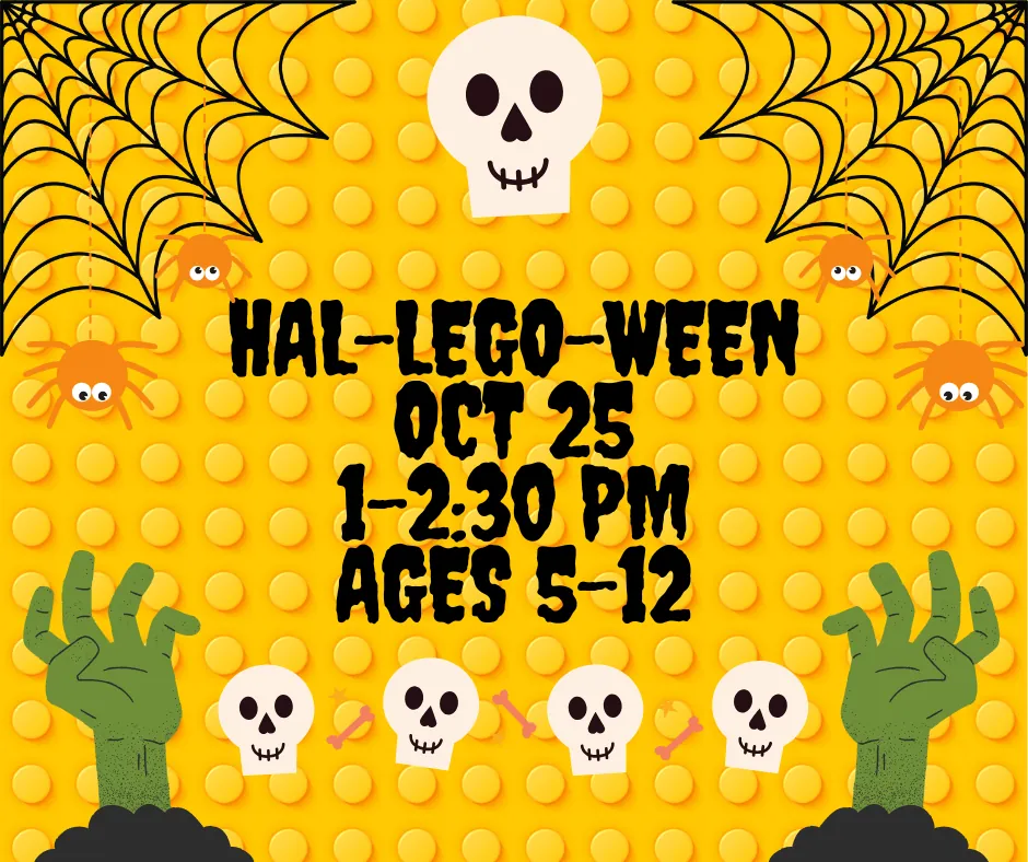 October Lego Club: Hal-LEGO-ween