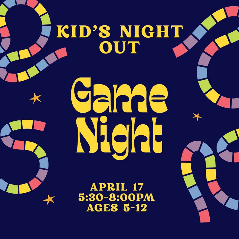Kid's Night Out: Game Night