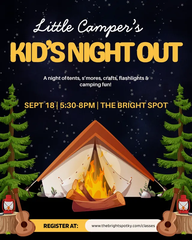 Kid's Night Out: Little Camper's Night Out