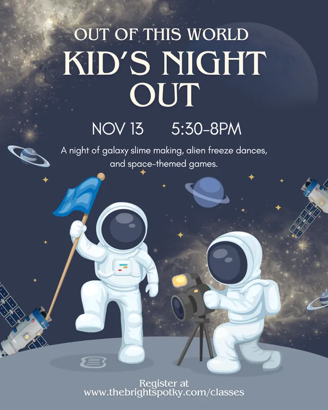 Out of this World Kid's Night Out