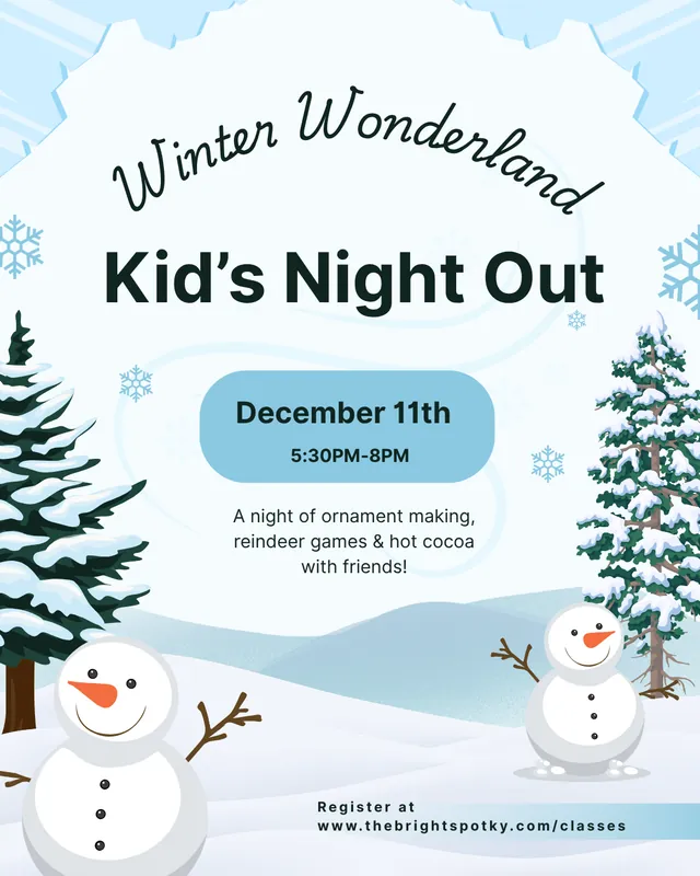 Winter Wonderland Kid's Night Out