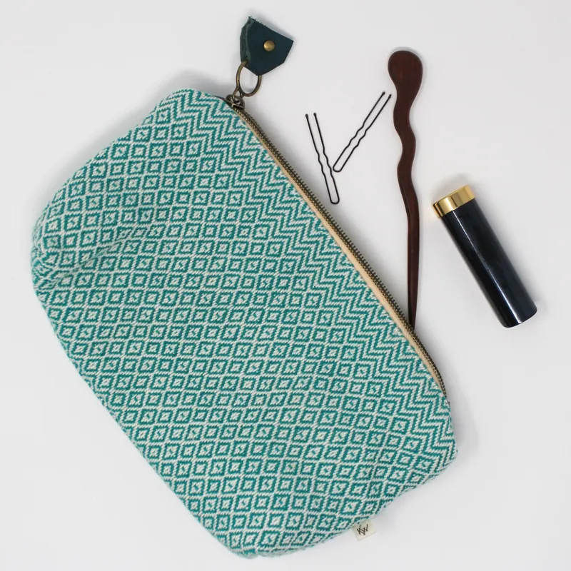 C2026-09   Beginning Sewing with Handwovens-Zippered Pouch, with Kelly Walsh