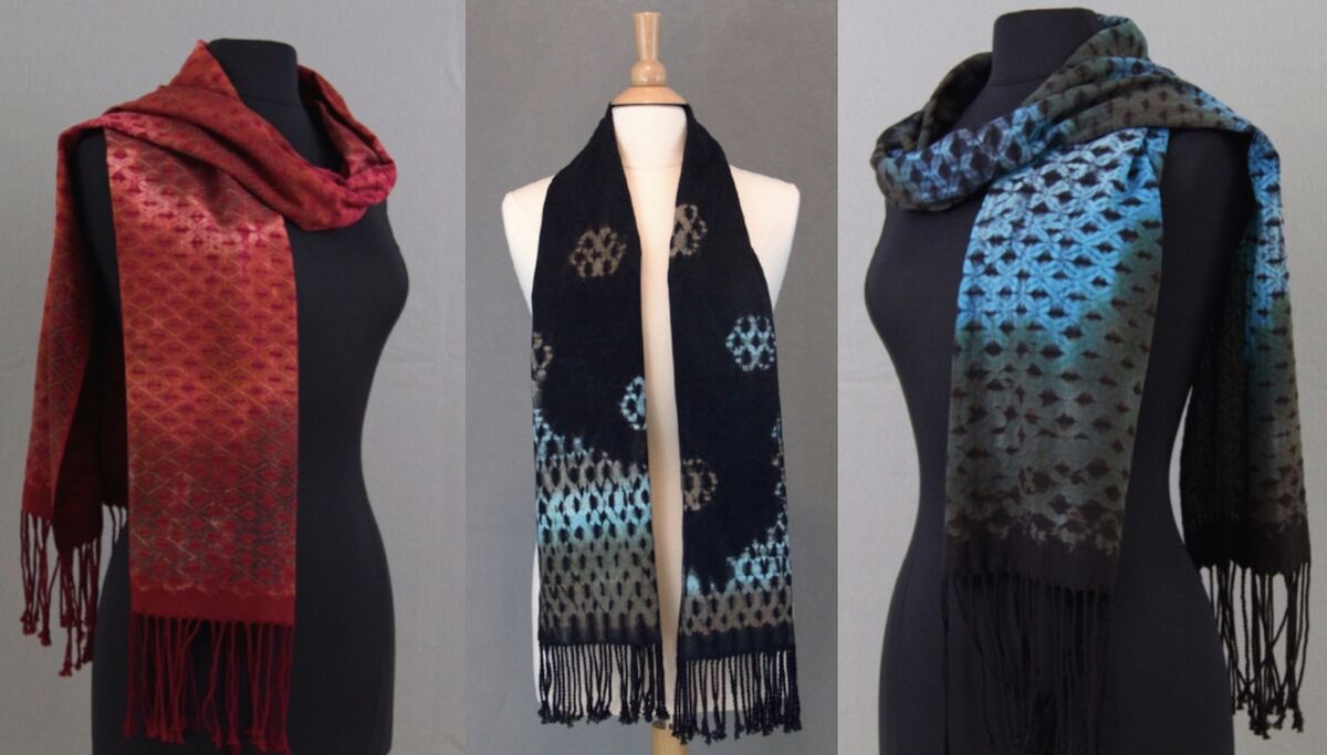 C2026-14  Woven Shibori with Mary Kircher