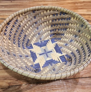 C2026-0918  Beginning Basket Weaving: Star Serving Basket