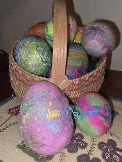 C2027-0220 Beginning Felting - Easter Eggs with Alecia Willis
