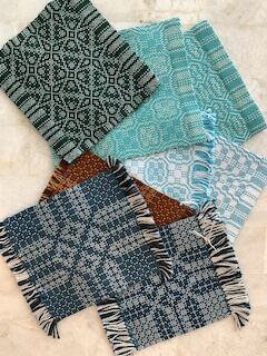 C2027-0417 Next Steps Floor Loom with Pattie Lamb- Doubleweave Overshot Mats