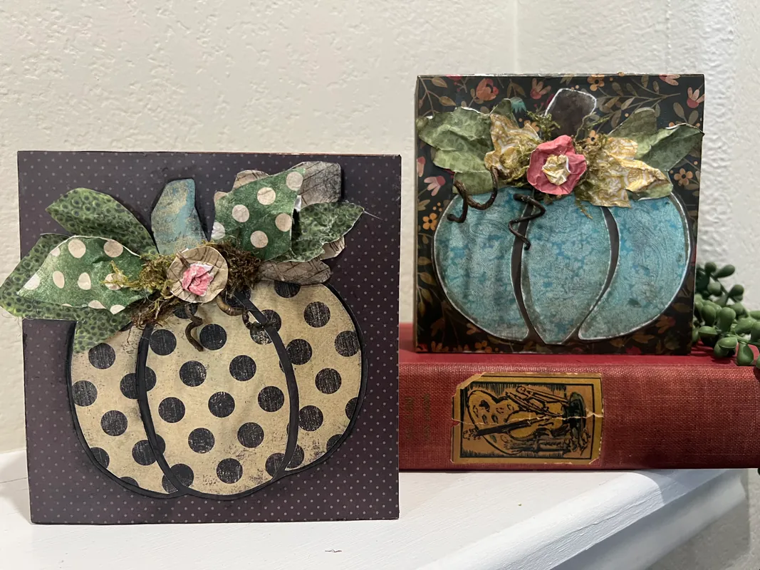 Mixed Media PUMPKIN!