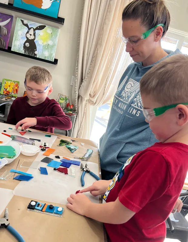Fused Glass Family Fun!