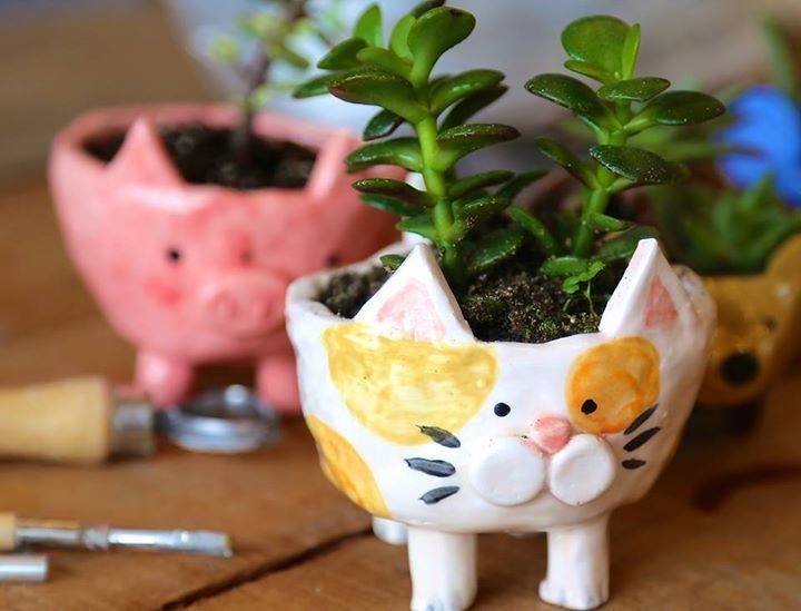 Make a clay Pet Pot/All Ages