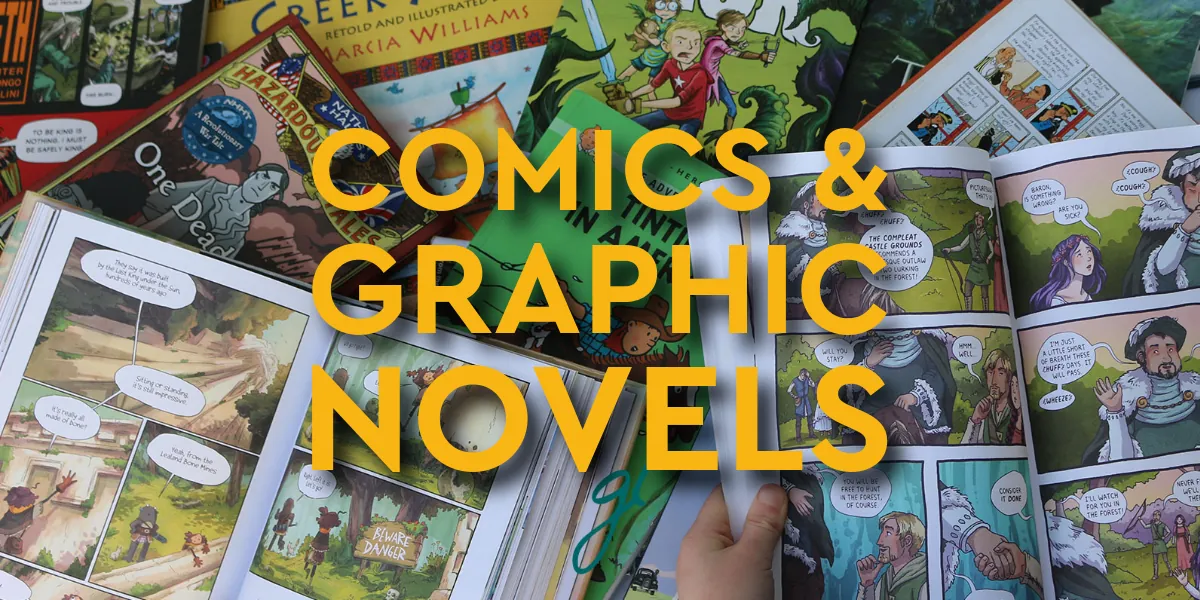 Summer Camp Week #6: Drawing Manga: Comics & Graphic Novels (Ages 9-14)