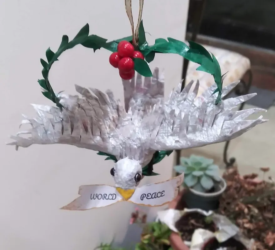 Creating Holiday Ornaments with Cast Sculptured Paper