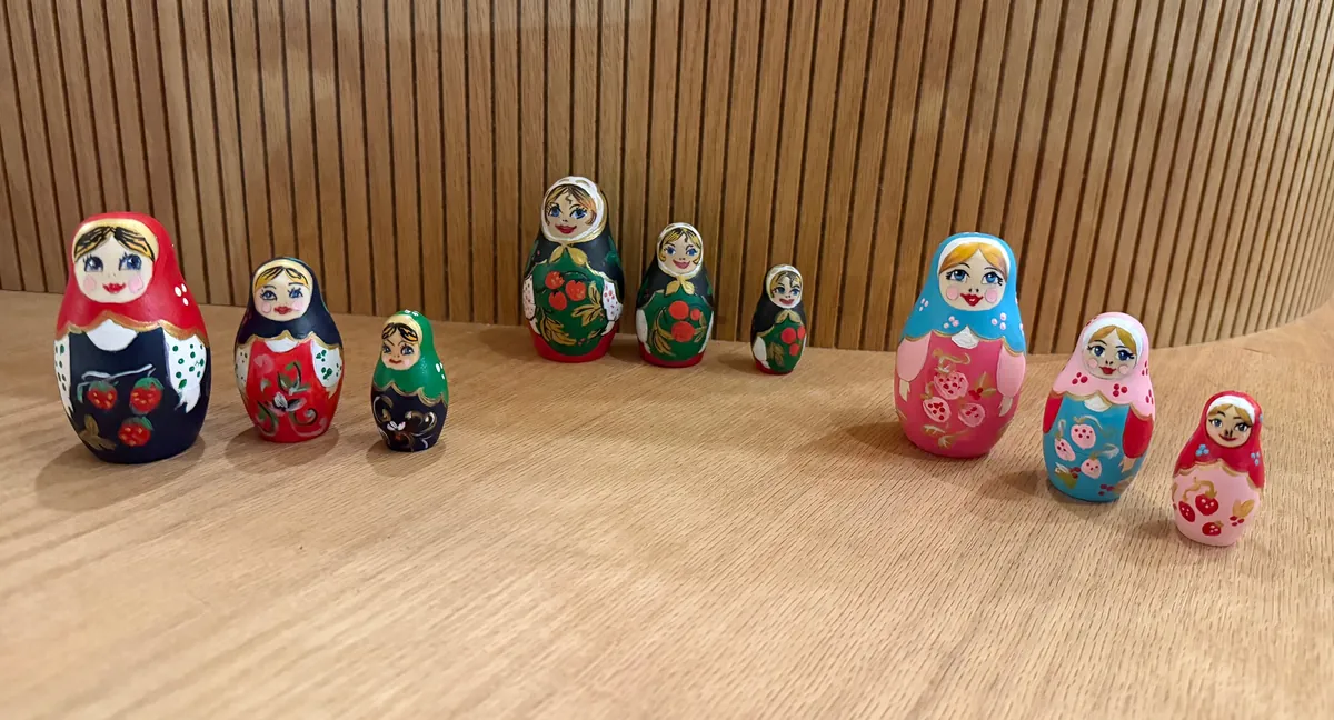 'Matryoshka' Paint your own Nesting Doll