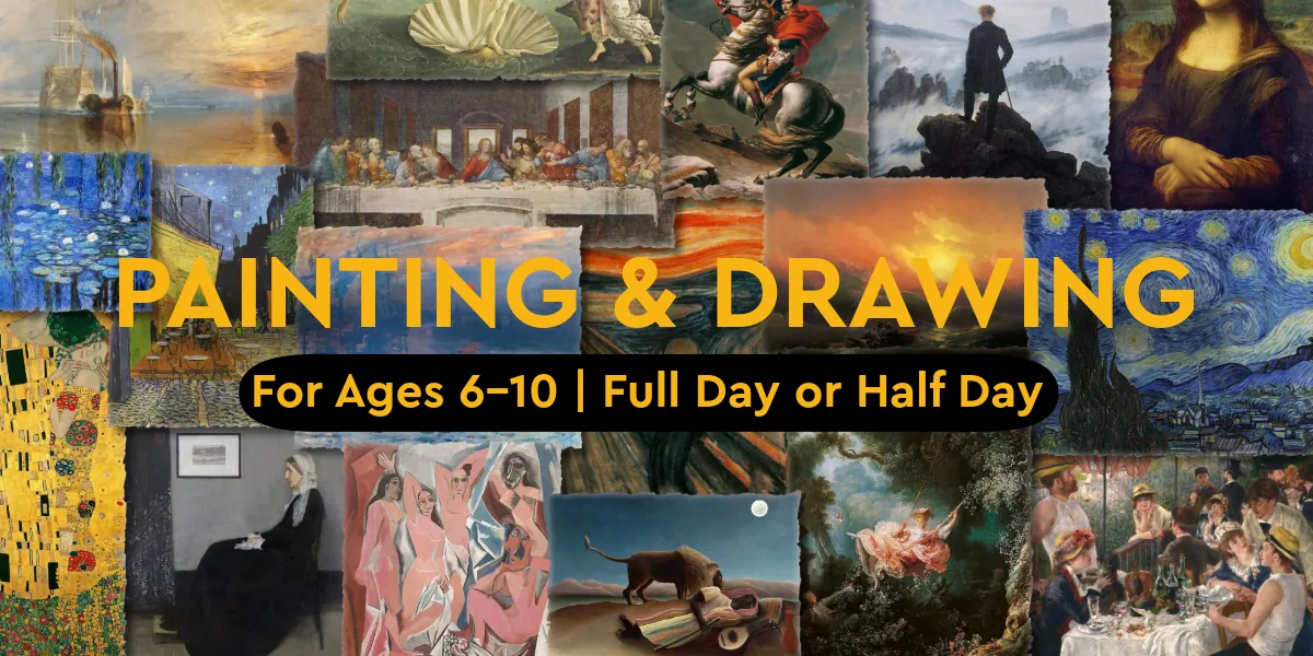Summer Camp Week 2: Painting & Drawing