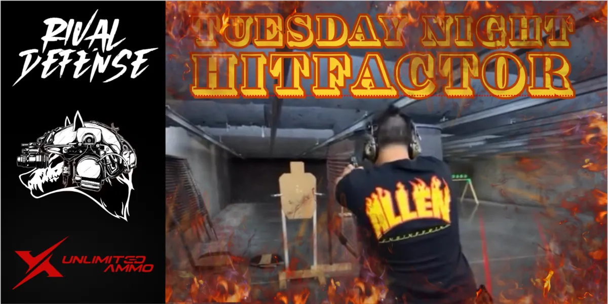 TUESDAY NIGHT USPSA HITFACTOR PISTOL MATCH at Unlimited Ammo