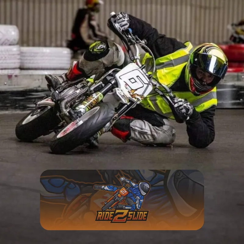 Pitbike Indoor in Bous mit Leihbikes und Euren eigenen Bikes