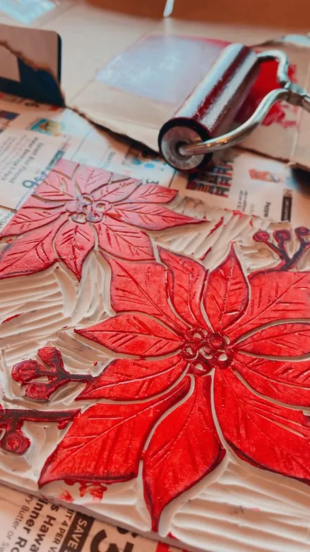 Veterans Art: Lino Printing Cards