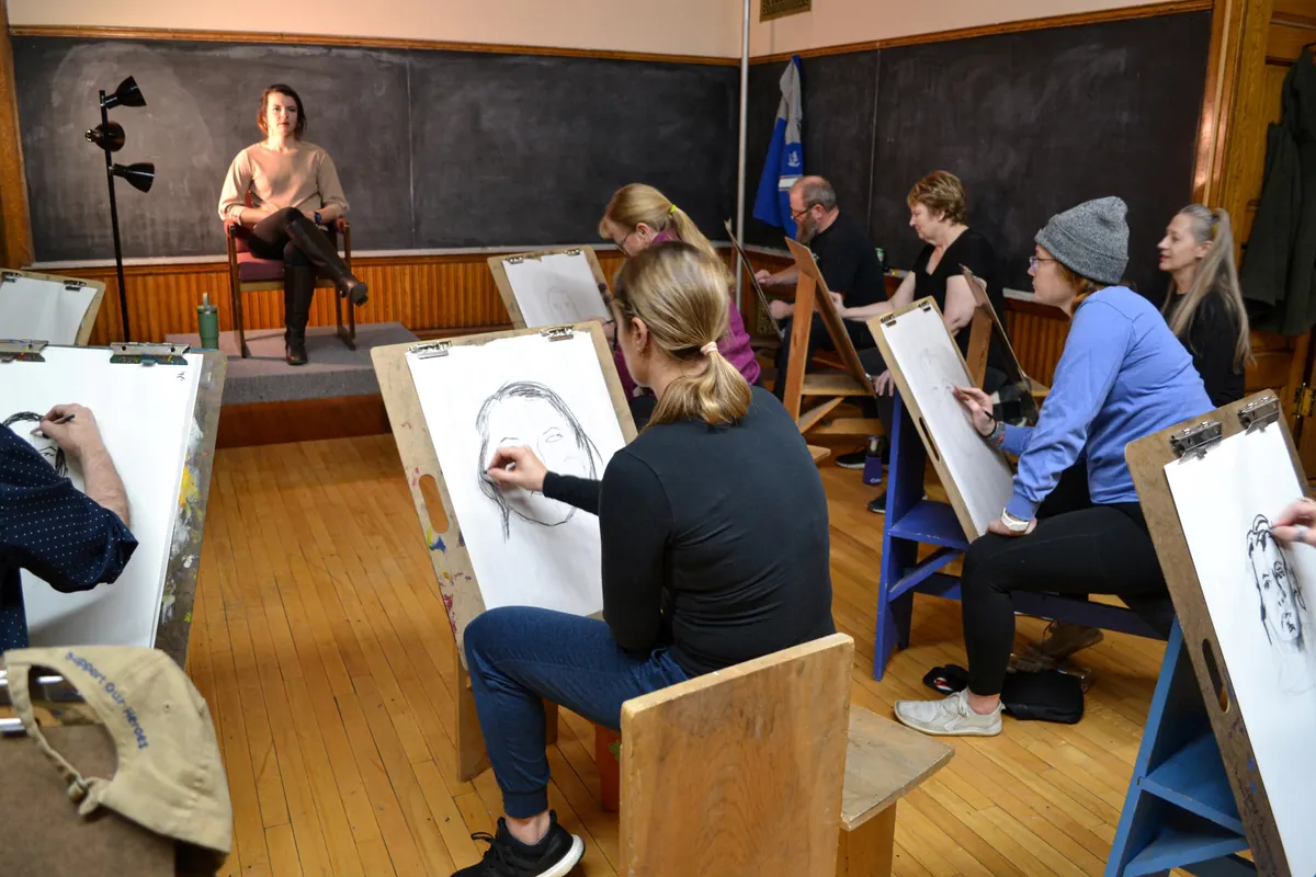Figure Drawing w/ Live Model (Adults 18+)