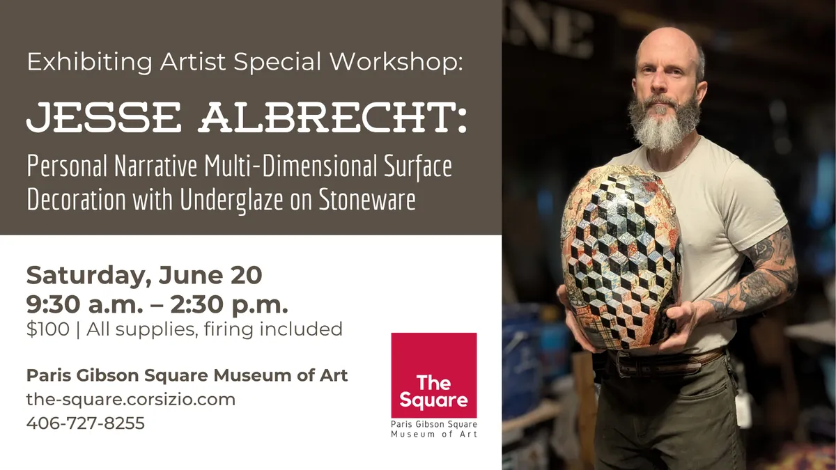 Exhibiting Artist Special Workshop Feat. Jesse Albrecht