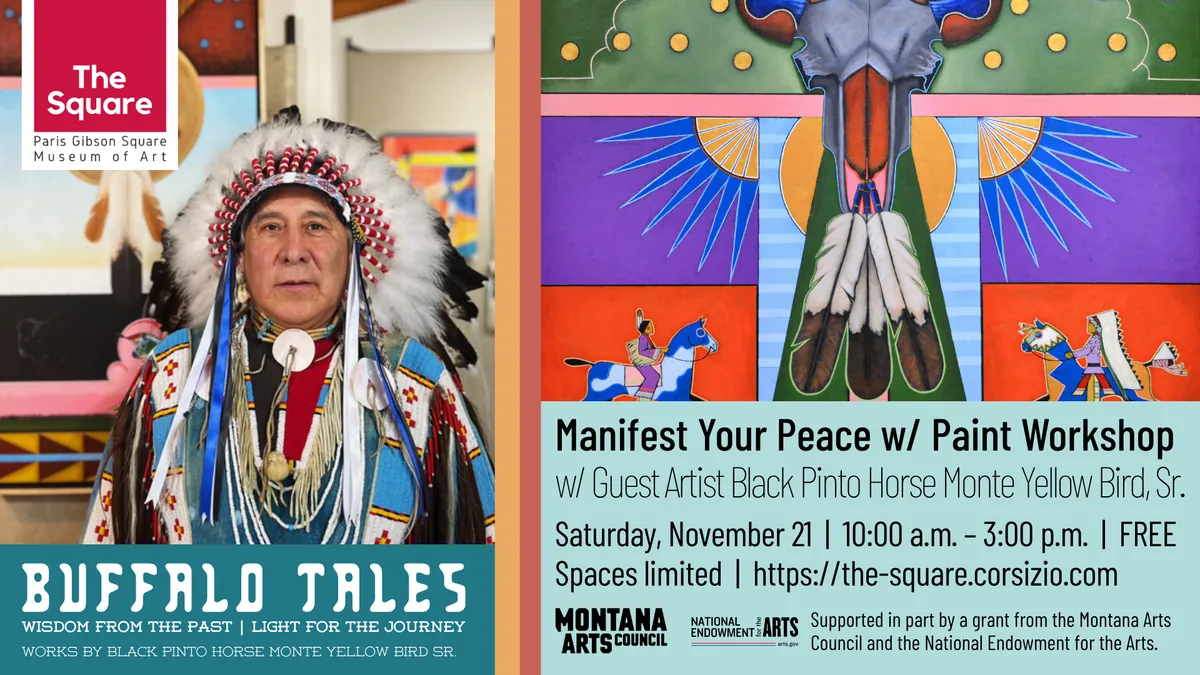 Manifest Your Peace with Paint Workshop w/Monte Yellow Bird, Sr.