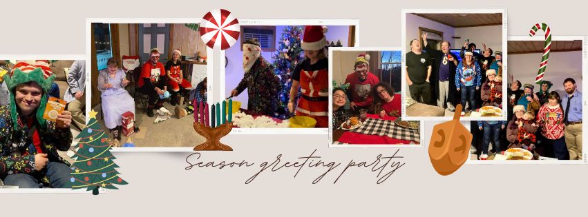 🎄 December Social Event: Season’s Greetings  at Moonlit Acres