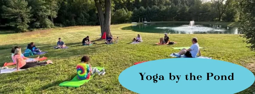 Outdoor Adaptive Yoga by the Pond