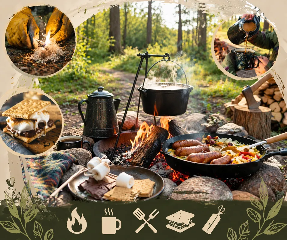 Fire Building & Campfire Cooking Workshop 🔥