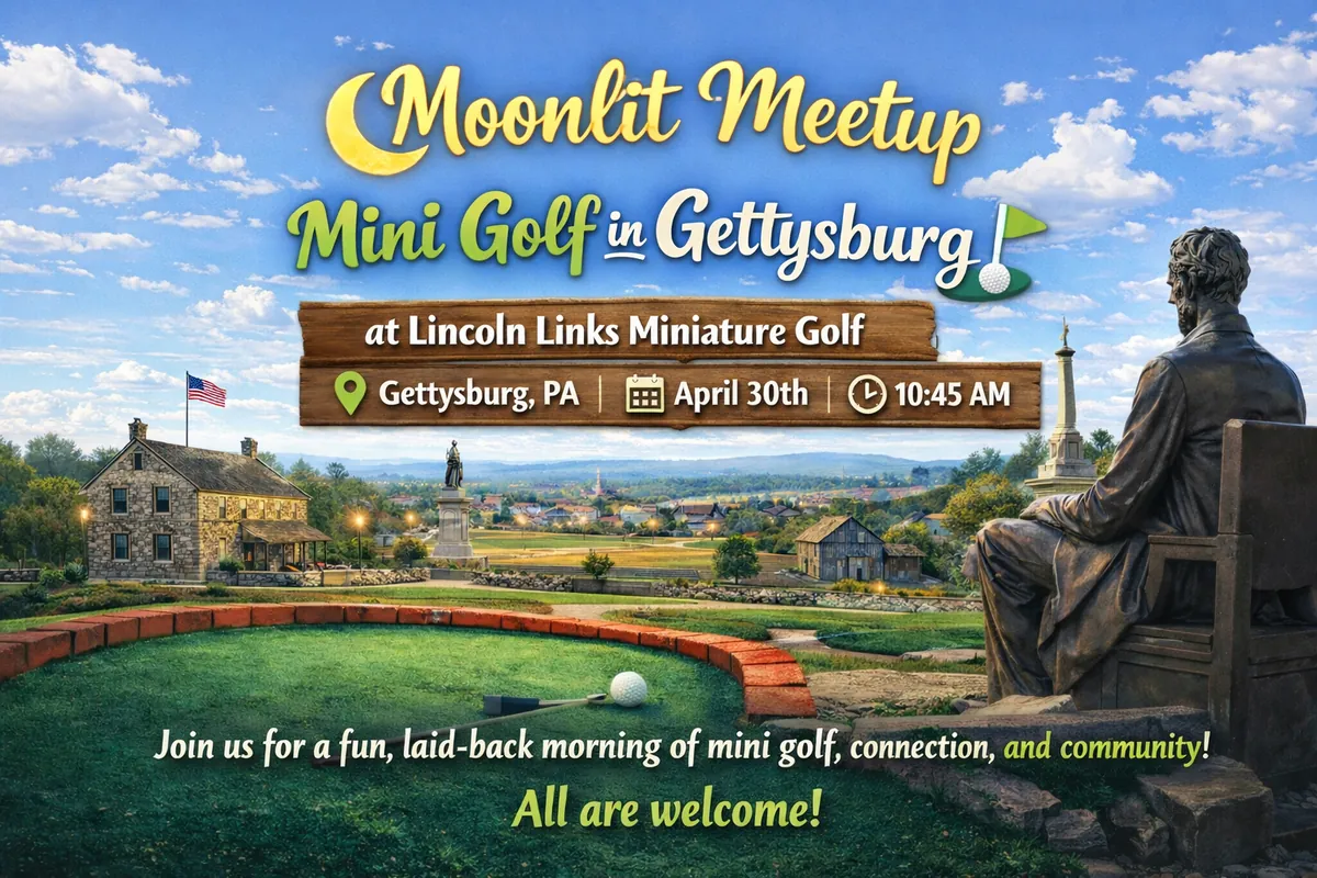 Moonlit Meetup - Mini Golf In Gettysburg