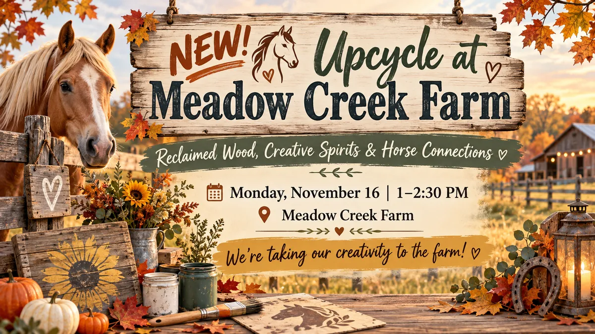 Moonlit Meetup at Meadow Creek Farm-Interactive Horse Event