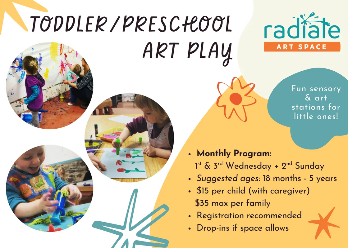 Toddler / Preschool Art Play - FREE!