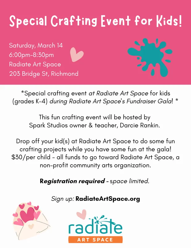 Special Crafting Event for Kids!