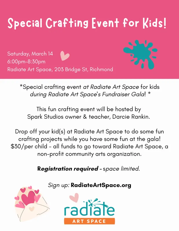 Special Crafting Event for Kids!