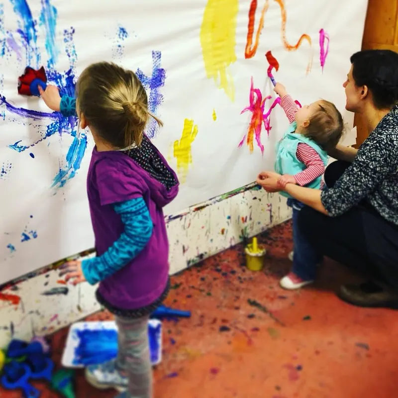 FREE Toddler / Preschool Art Play