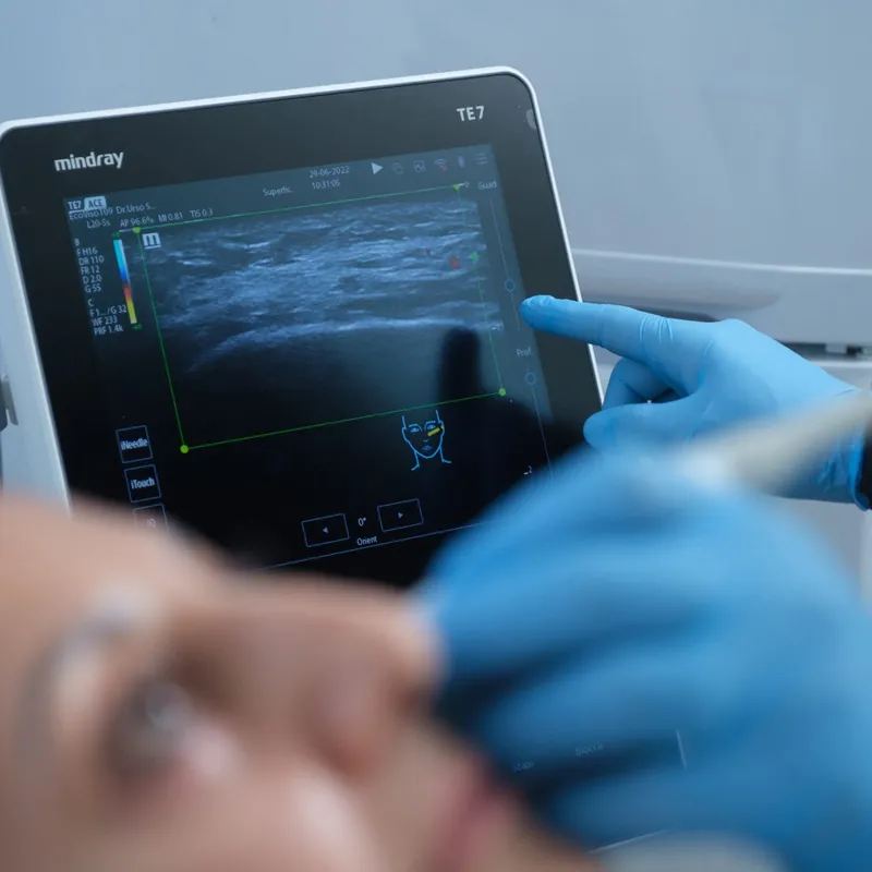 Group Training di ecografia del viso in medicina estetica - Corso Base