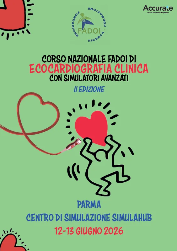 Corso Nazionale FADOI di ecocardiografia clinica con simulatori avanzati - II edizione