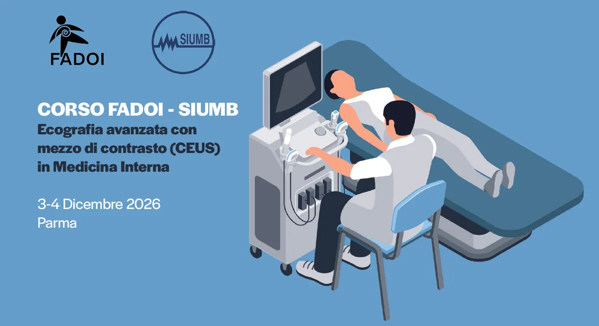 Corso FADOI - SIUMB Ecografia avanzata con mezzo di contrasto (CEUS) in Medicina Interna