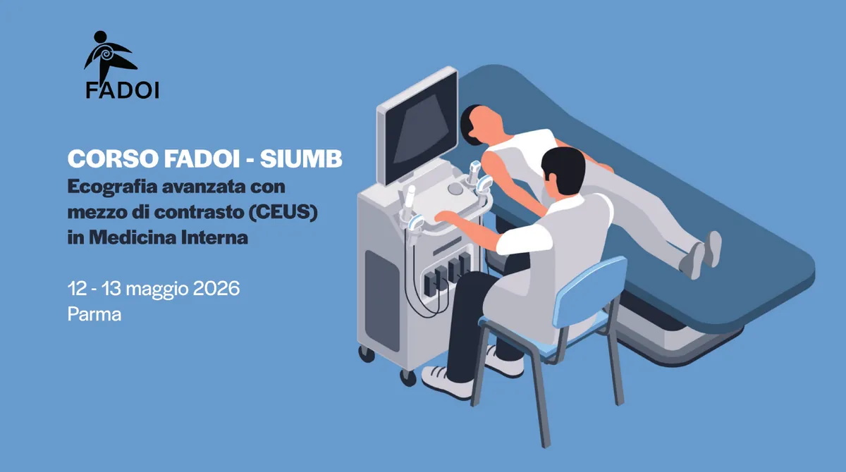 Corso FADOI - SIUMB Ecografia avanzata con mezzo di contrasto (CEUS) in Medicina Interna