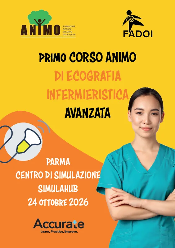 1° CORSO ANIMO DI ECOGRAFIA INFERMIERISTICA AVANZATA