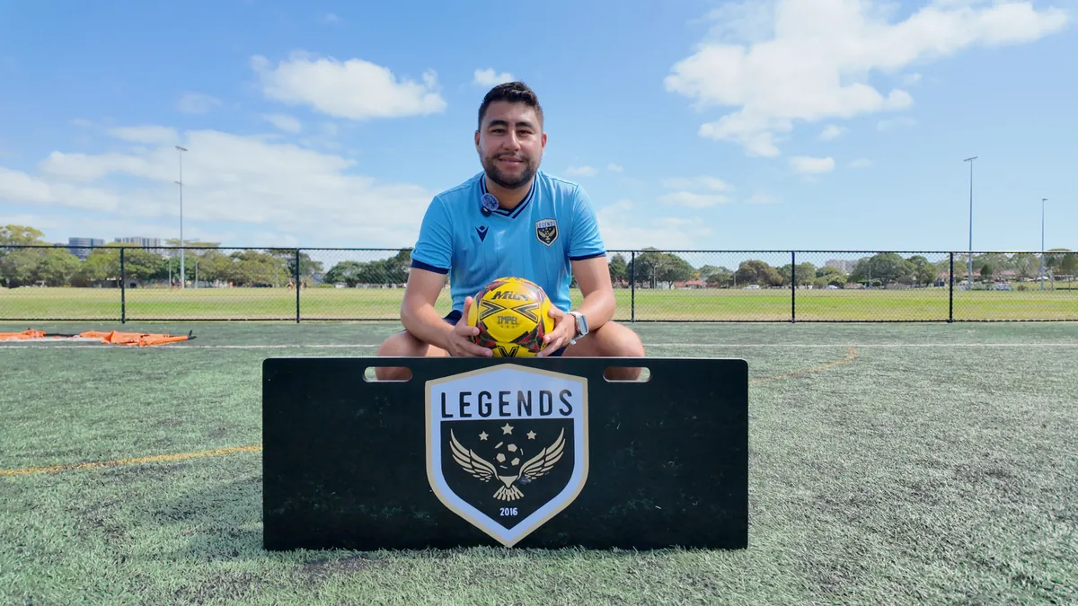 Small group session with coach Saul