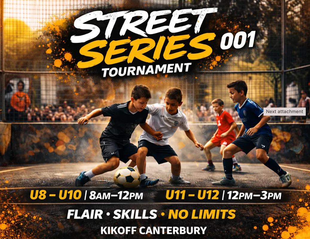 Street Series (Cage Football) 5 v 5 Tournament