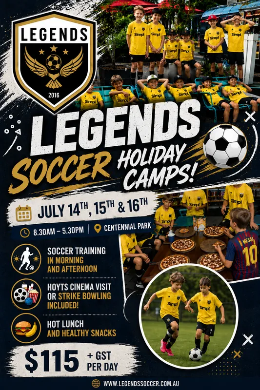 Legends Holiday Camp - July