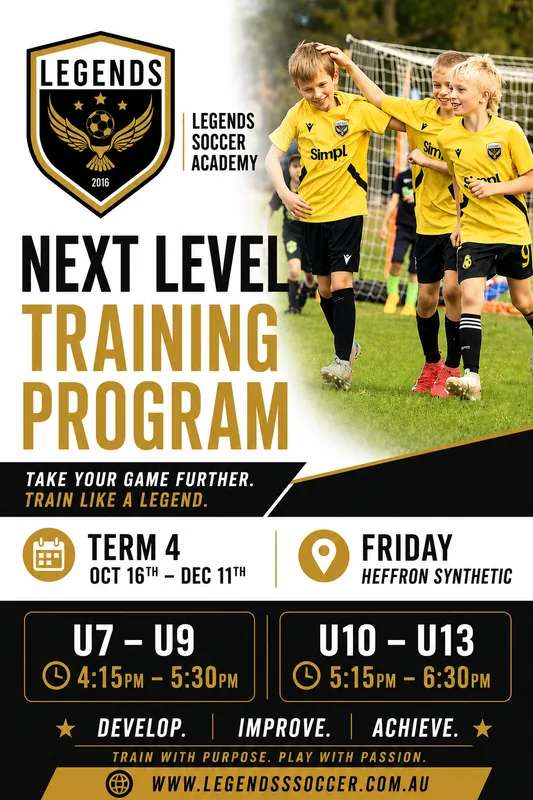 Next Level Training - Term 4, 2026