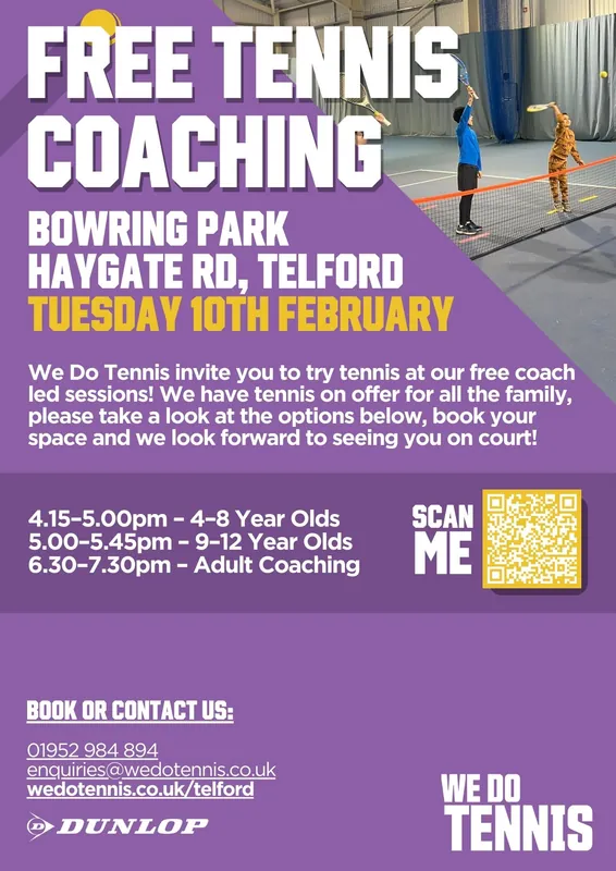 BOWRING PARK FREE TASTER SESSION - Juniors (Ages 4-8)