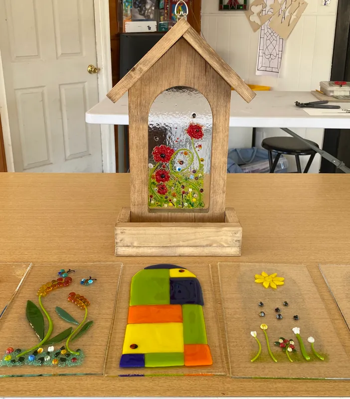 Birdfeeder & Fused Glass Panel Workshop