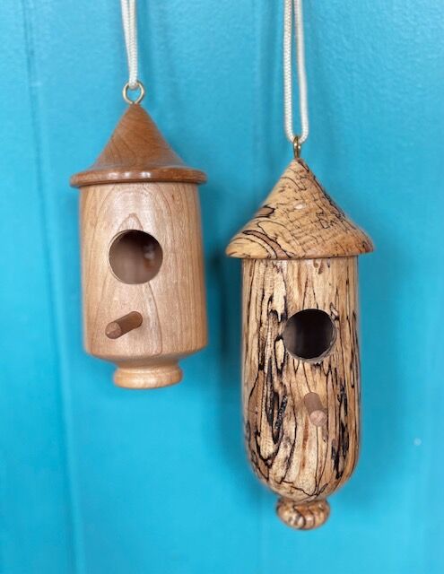 Beginning Woodturning: Hummingbird House