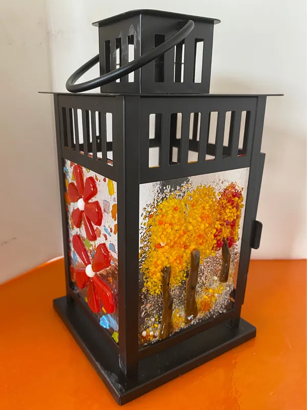 Fused Glass Lanterns