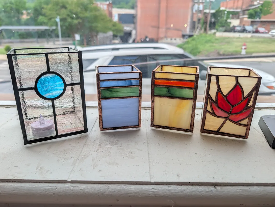 Art Glass Candle Holders Class