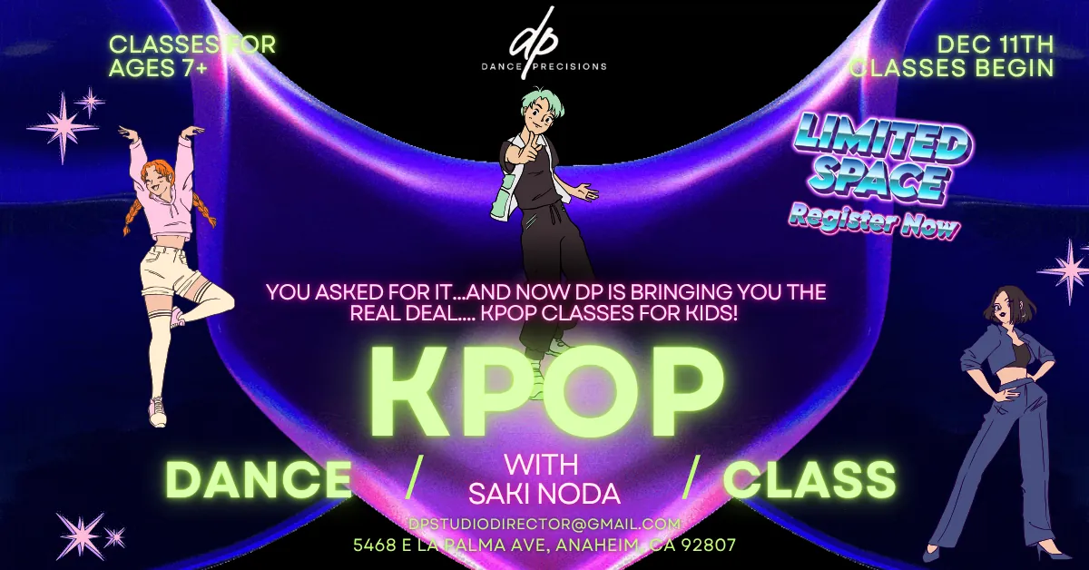 Kpop Dance Class - ages 7-10