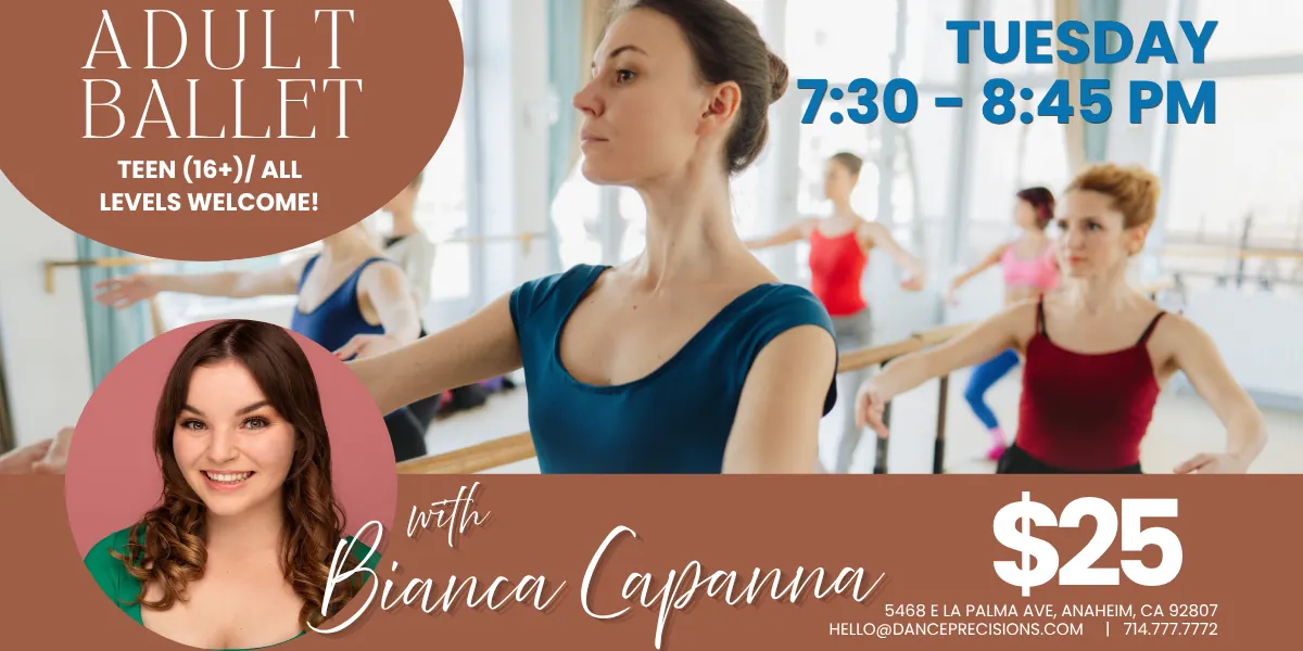 Teen/Adult Ballet with Bianca Capanna