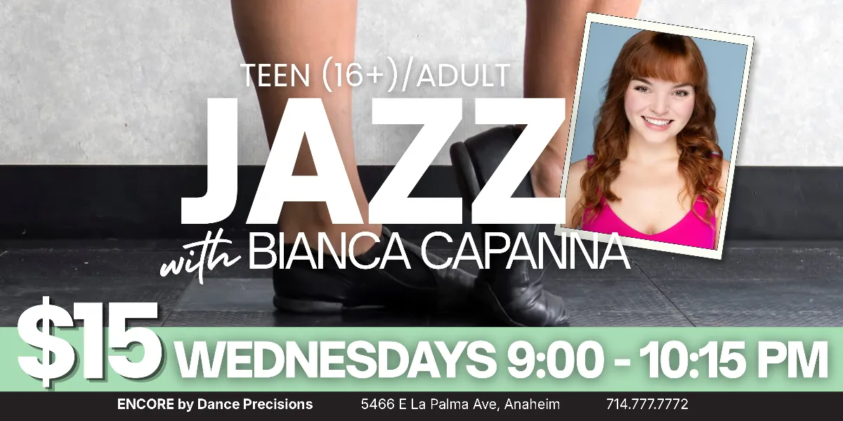 ADULT JAZZ WITH BIANCA CAPANNA