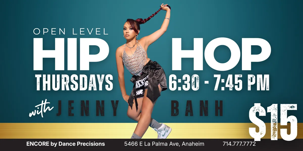 OPEN LEVEL HIP HOP WITH JENNY BANH